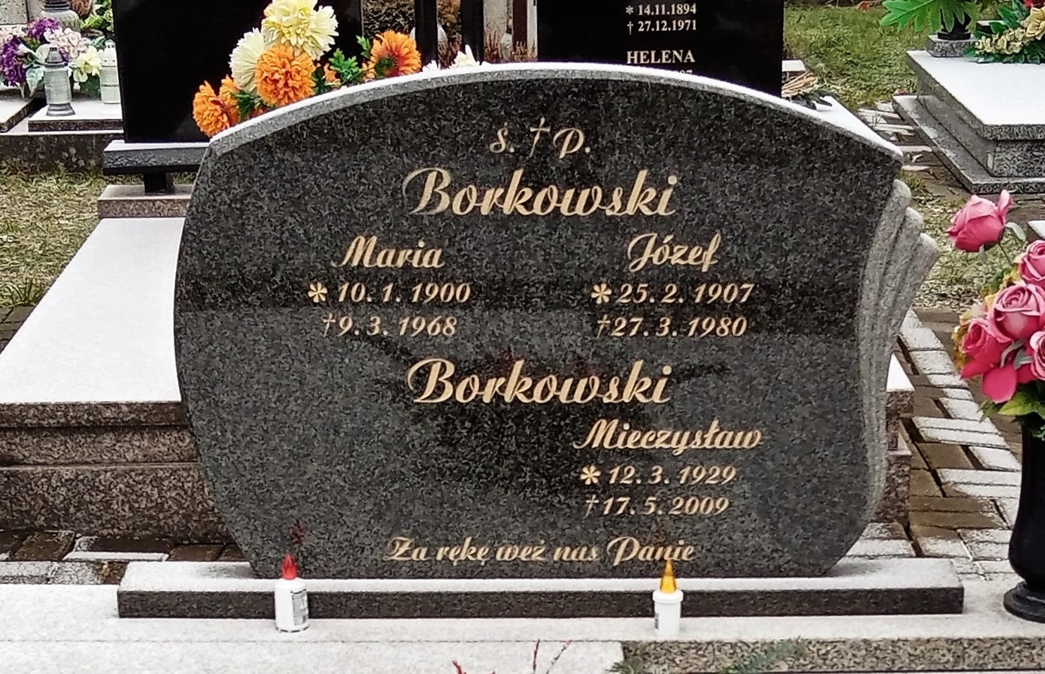 Grób Maria Borkowski