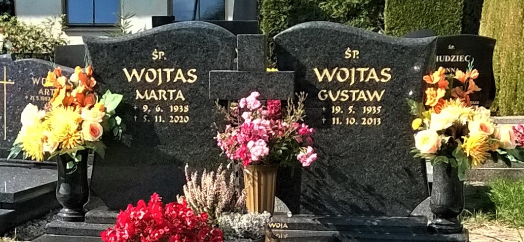 Grób Gustaw Wojtas