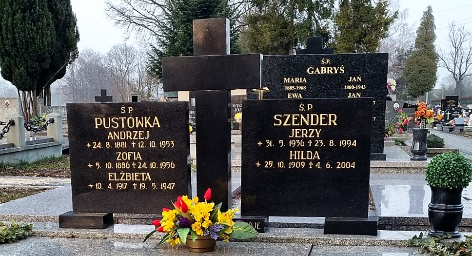 Grób Elżbieta Pustówka