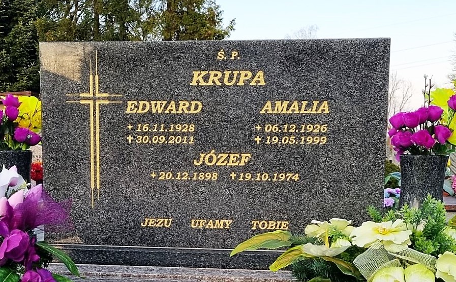 Grób Amelia Krupa