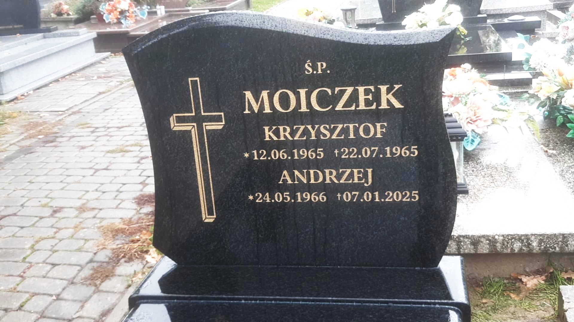 Grób Krzysztof Moiczek