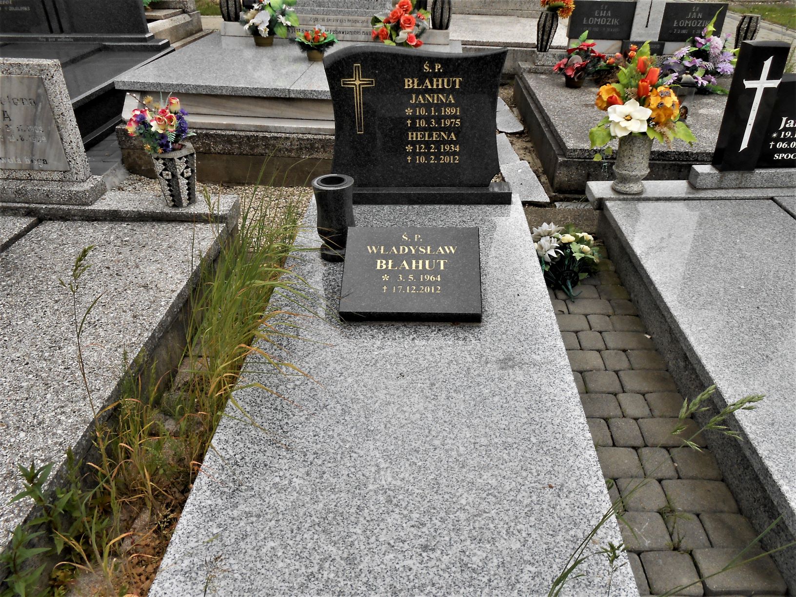 Grób Janina Błahut 